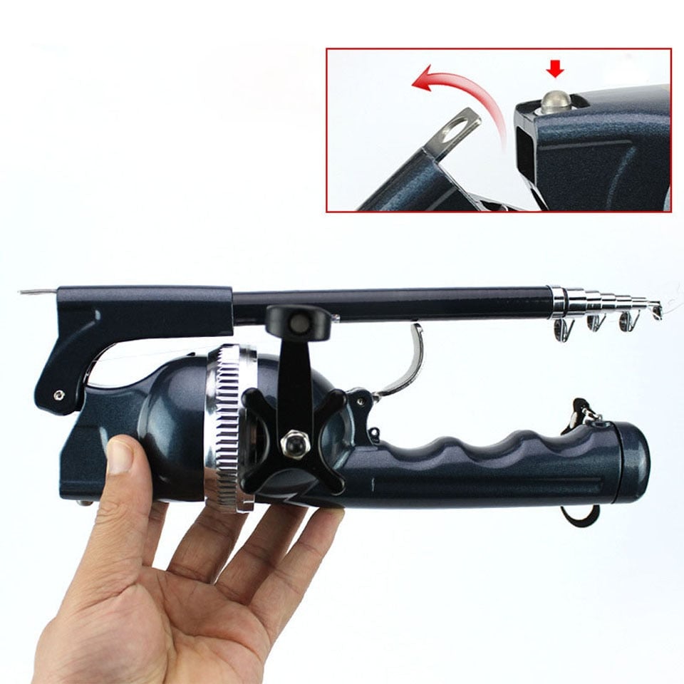 EasyFish Telescopic Fishing Rod & Reel Combo – Portable Pocket Rod for Beginners & Pros