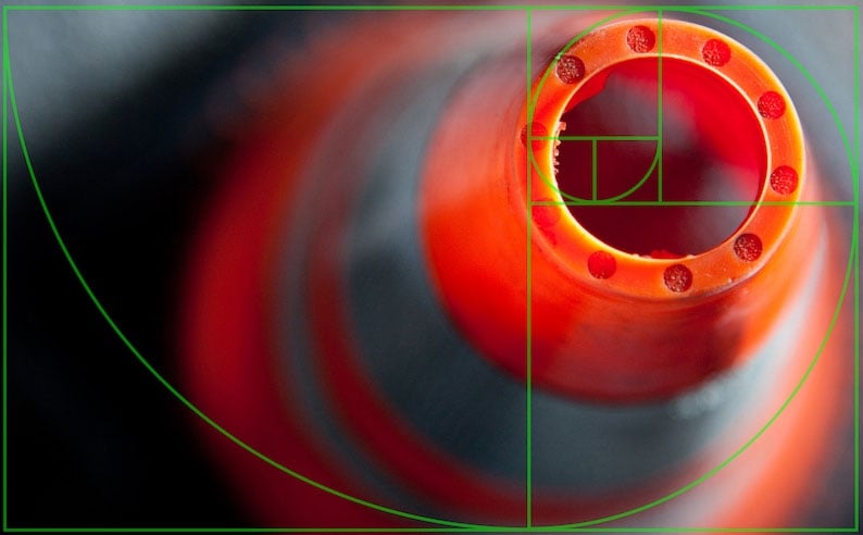 Golden Ratio/Fibonacci Composition View Finder📷